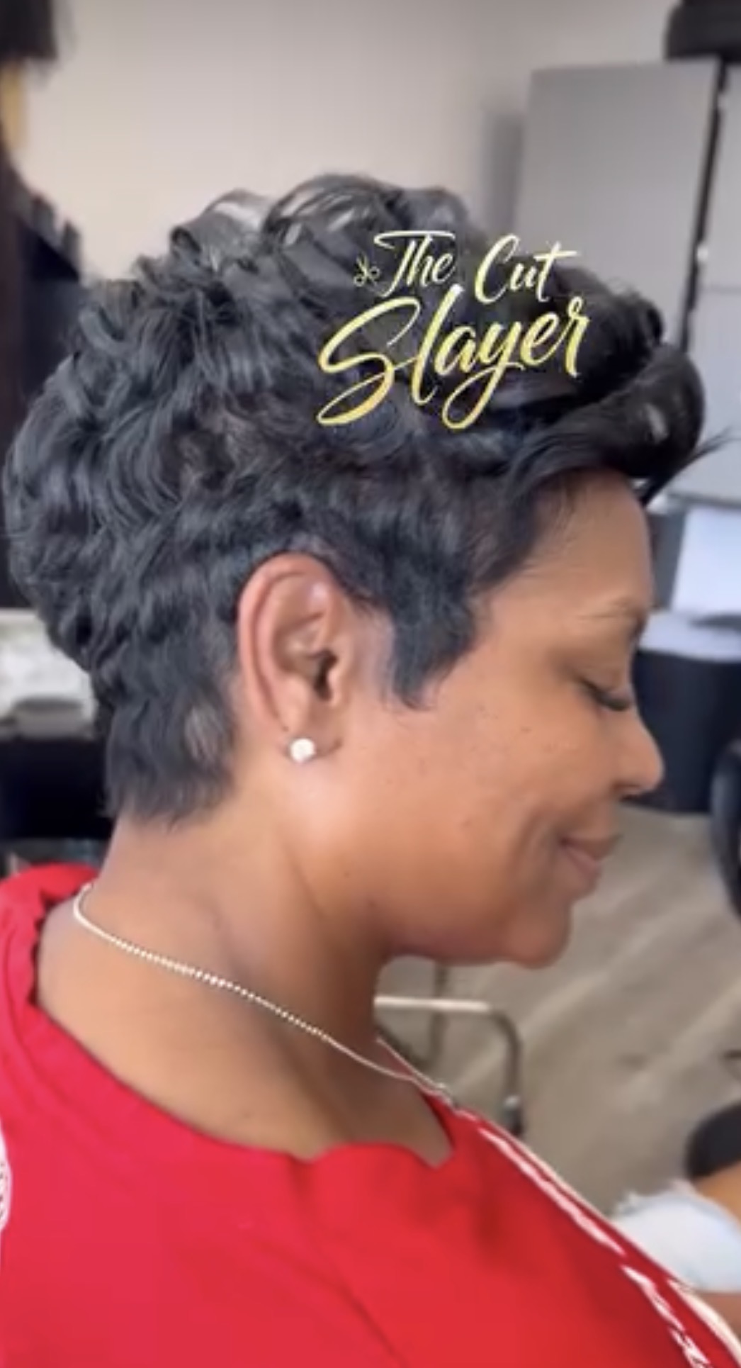 Tapered pixie cut by The Cut Slayer